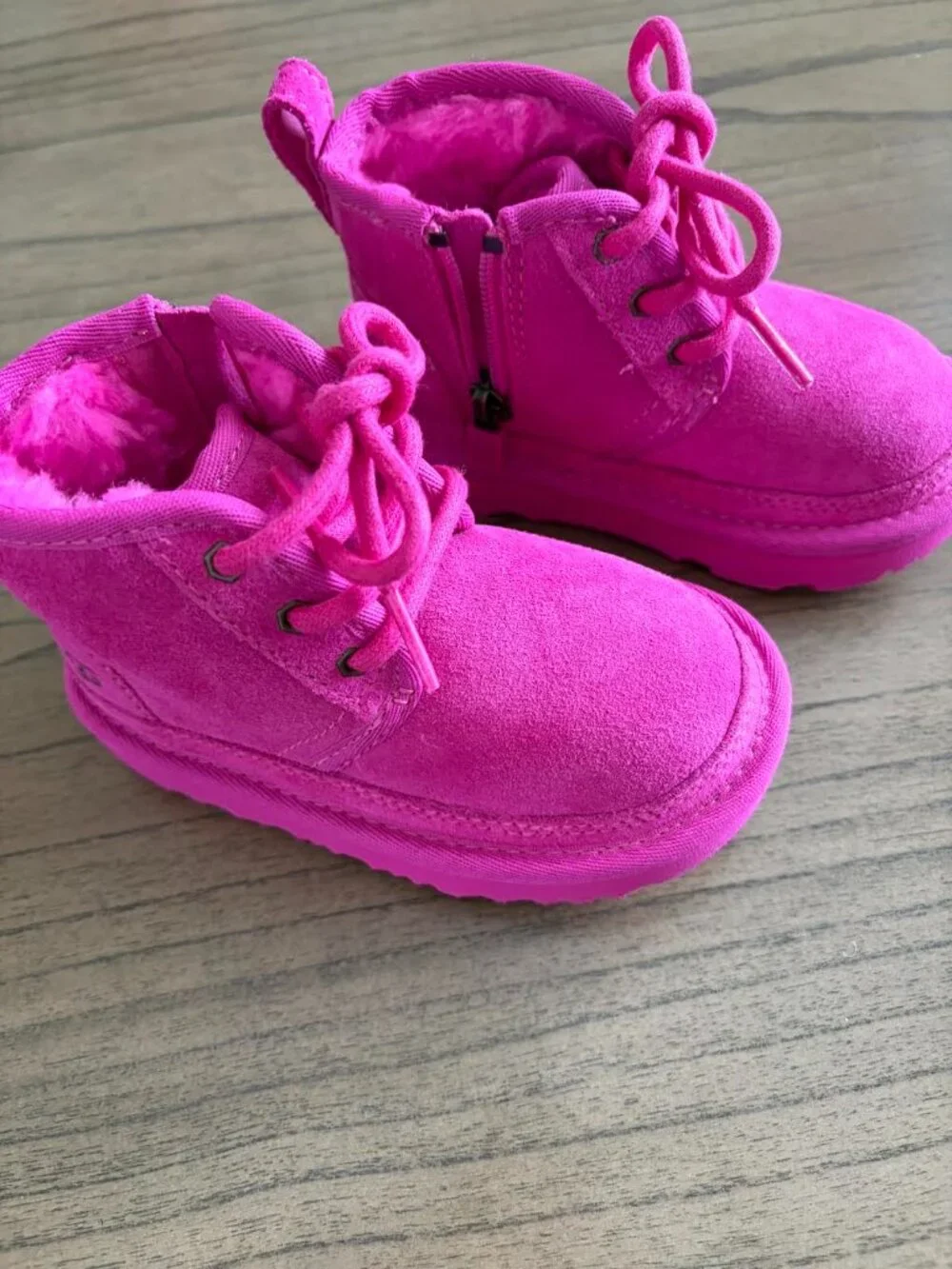 Ugg Toddler Girl's New Pink Neumel II Boots S-7-8